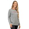 Heathered Gray - Raspberry Radiance